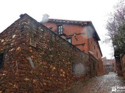 Pueblos Rojos y Negros-Sierra de Ayllón;senderismo por guadalajara senderismo rascafria las tablas d